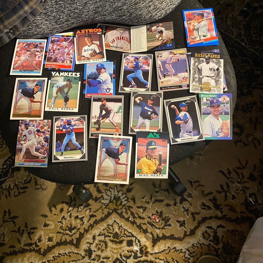 A collection of tops and upper deck